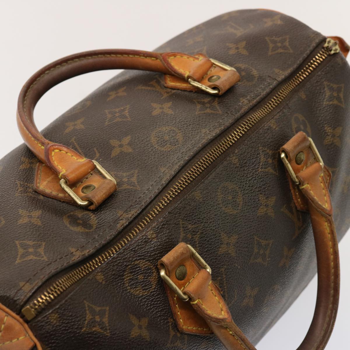 LOUIS VUITTON Monogram Speedy 30 Hand Bag M41526 LV bs14665