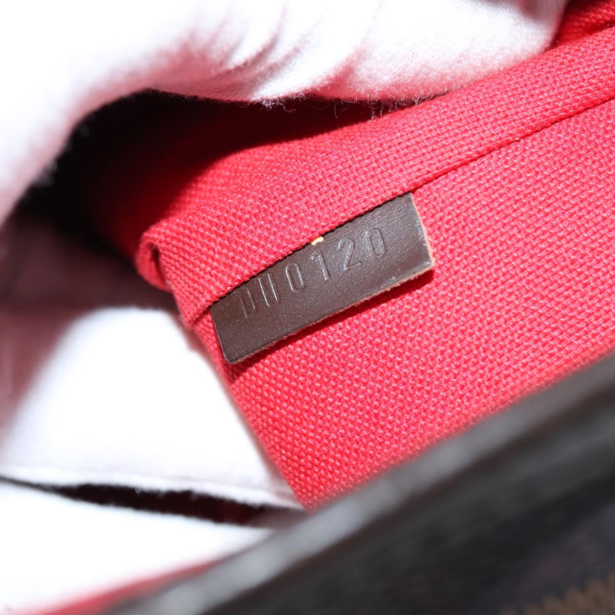 LOUIS VUITTON Damier Ebene Bloomsbury PM Shoulder Bag N42251 LV bs14668