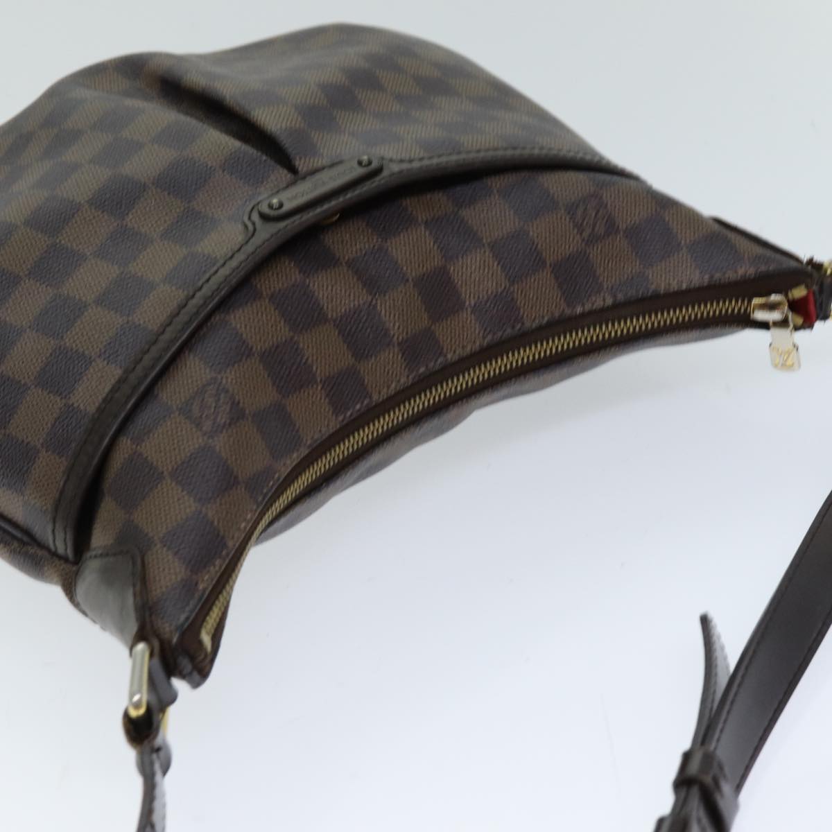 LOUIS VUITTON Damier Ebene Bloomsbury PM Shoulder Bag N42251 LV bs14668