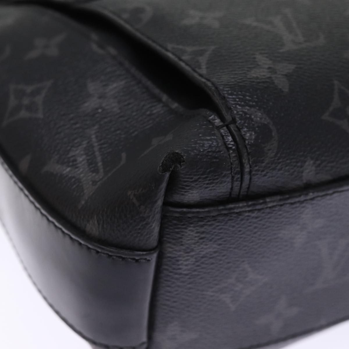 LOUIS VUITTON Monogram Eclipse Odyssey Messenger MM Bag M44224 LV bs14669