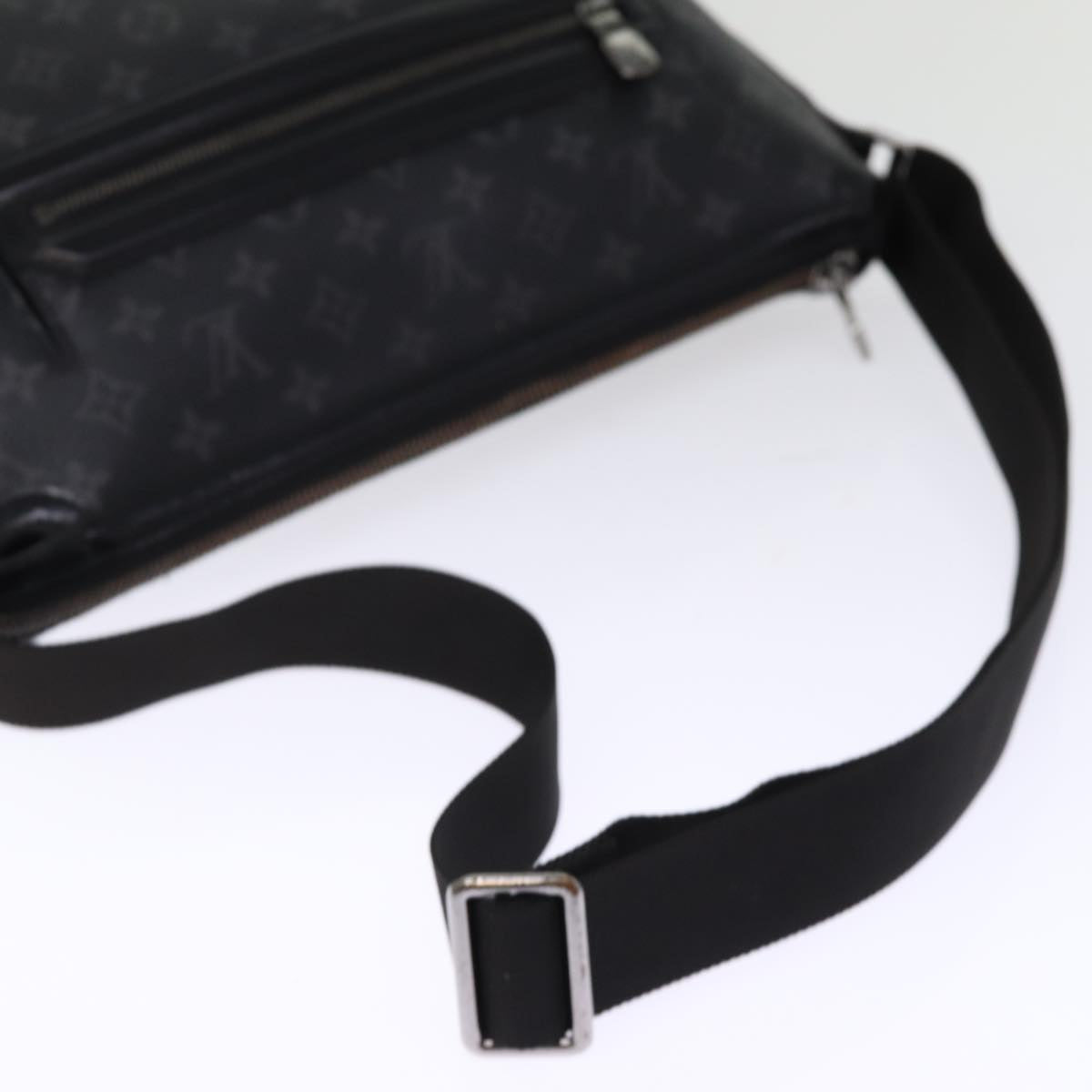 LOUIS VUITTON Monogram Eclipse Odyssey Messenger MM Bag M44224 LV bs14669