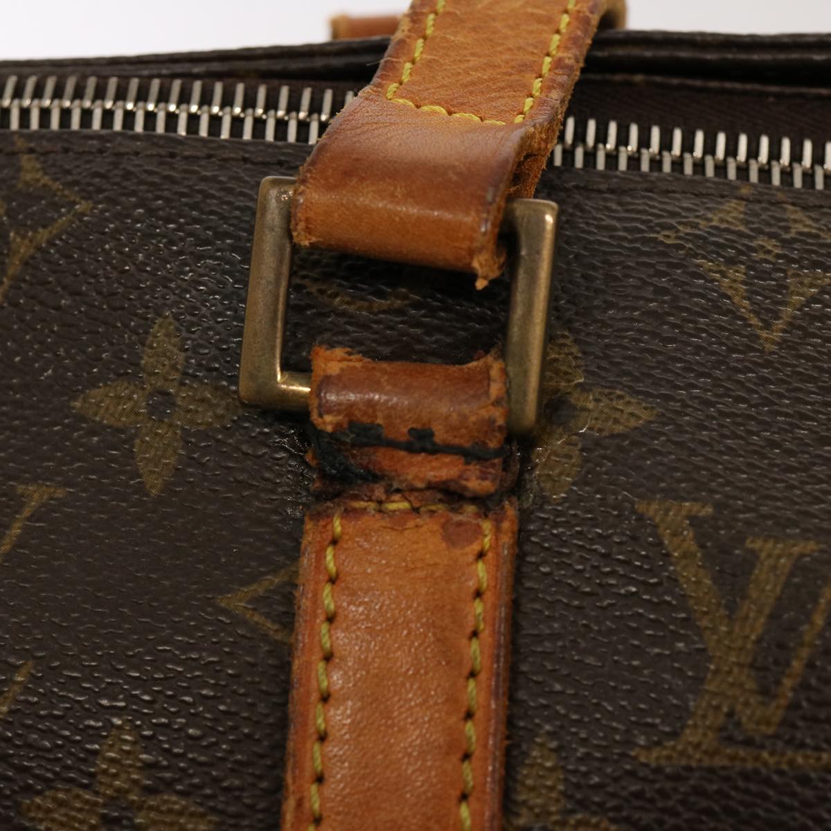 LOUIS VUITTON Monogram Cabas Mezzo Tote Bag M51151 LV bs14671