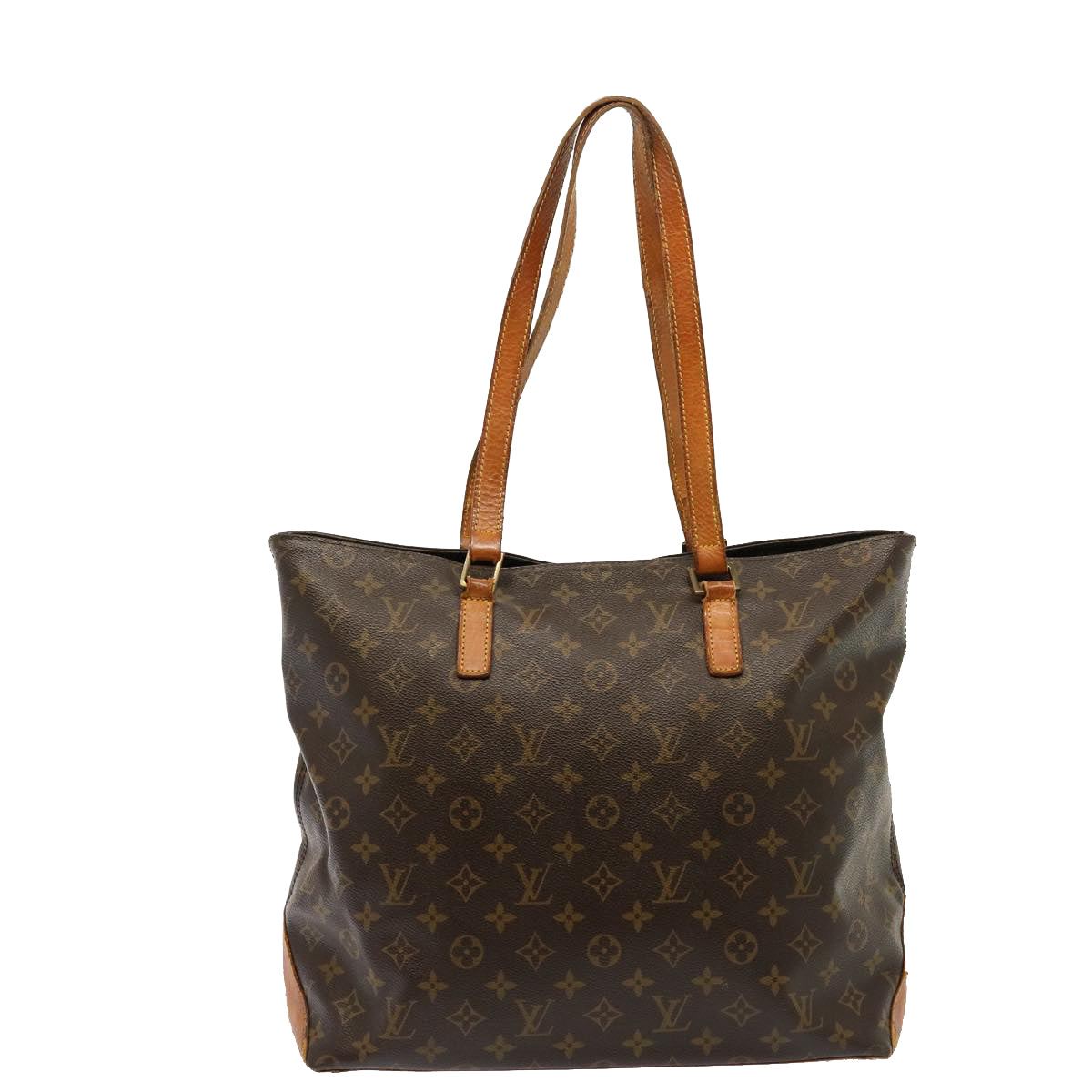 LOUIS VUITTON Monogram Cabas Mezzo Tote Bag M51151 LV bs14671