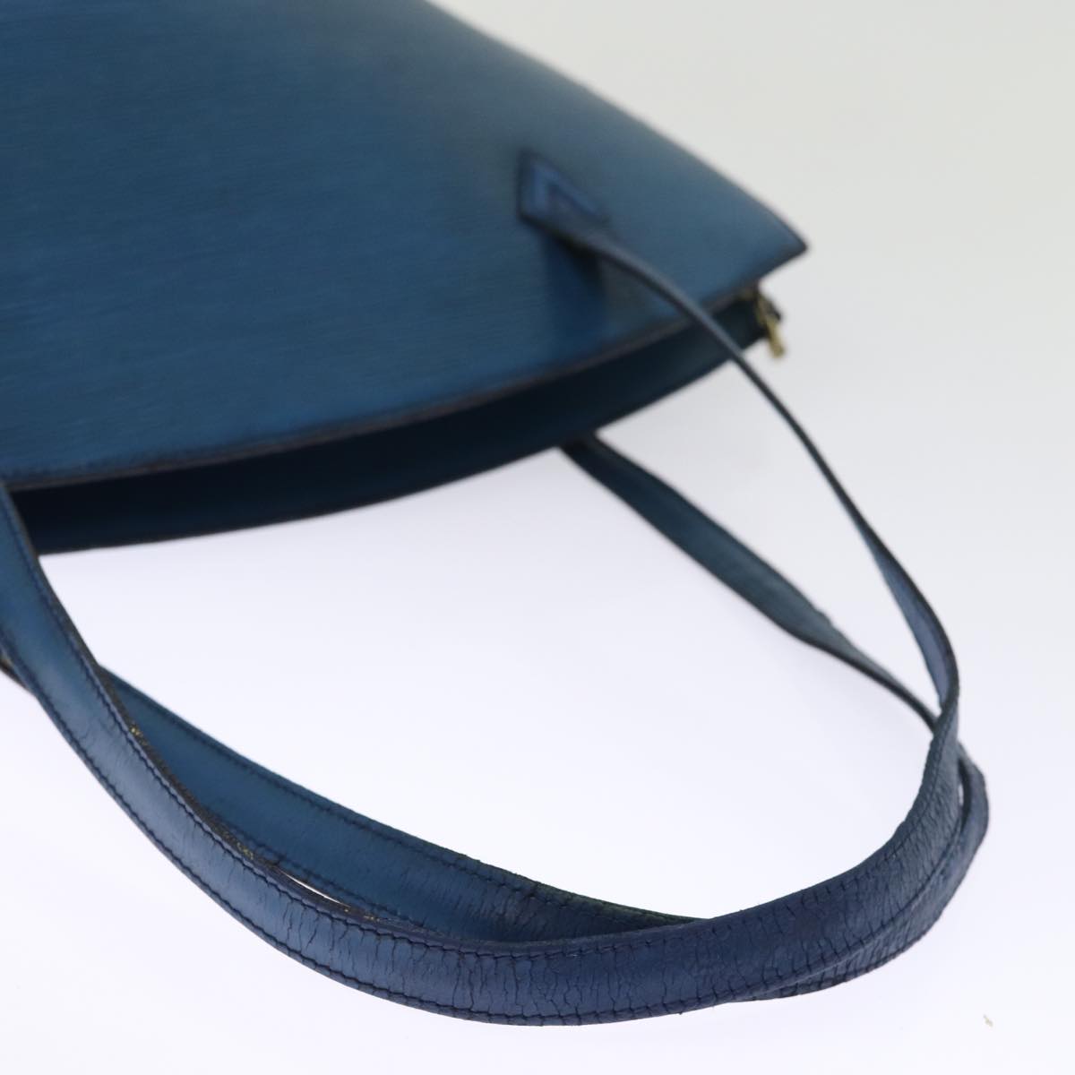 LOUIS VUITTON Epi Saint Jacques Shopping Shoulder Bag Blue M52275 bs14673