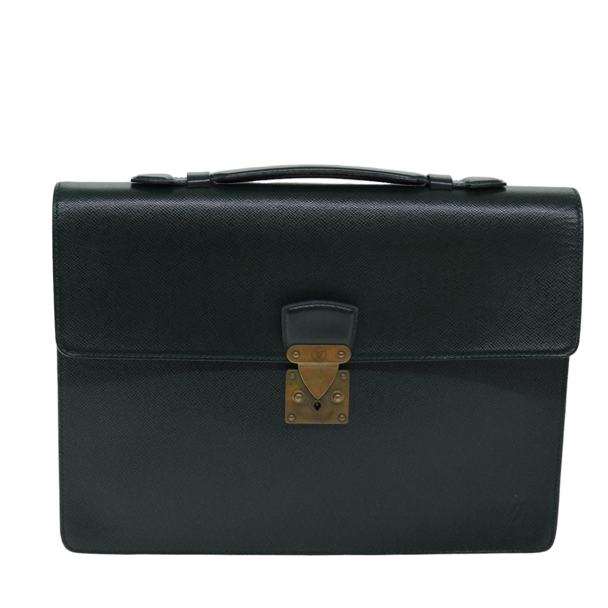 LOUIS VUITTON Taiga Serviette Kourad Business Bag Epicea M30074 LV bs14674