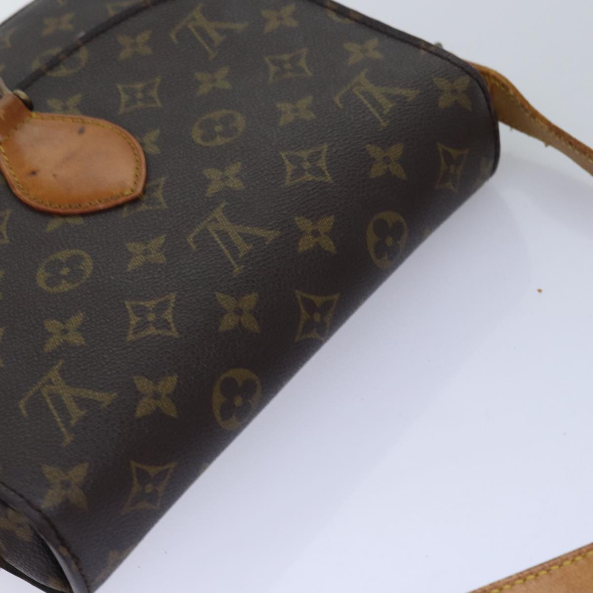 LOUIS VUITTON Monogram Saint Cloud GM Shoulder Bag M51242 LV bs14700