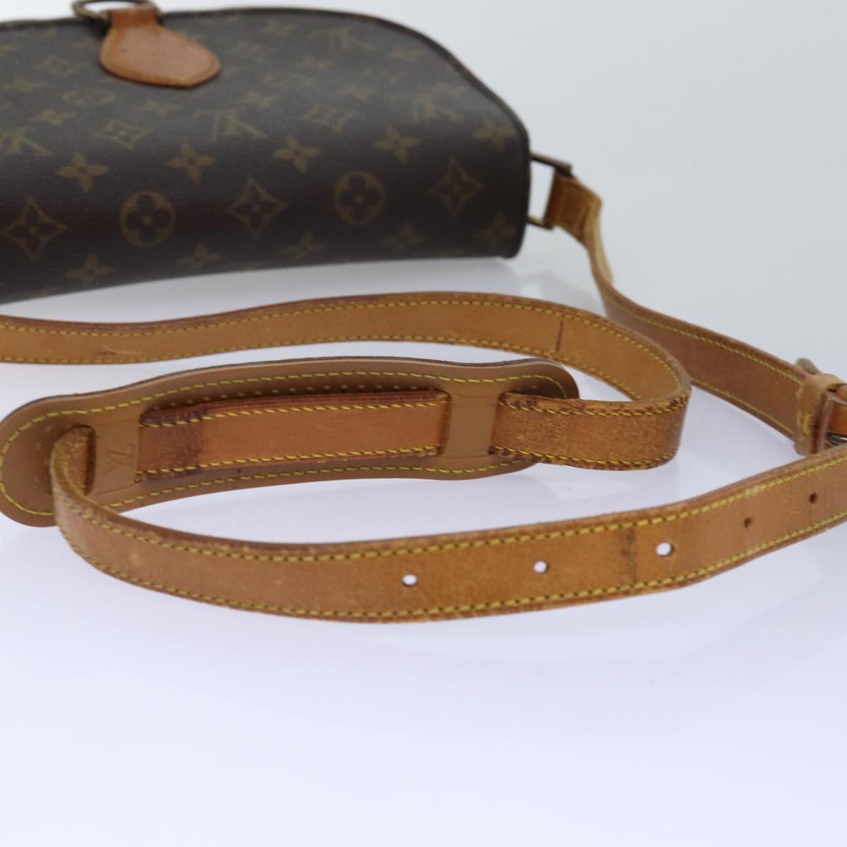 LOUIS VUITTON Monogram Saint Cloud GM Shoulder Bag M51242 LV bs14700