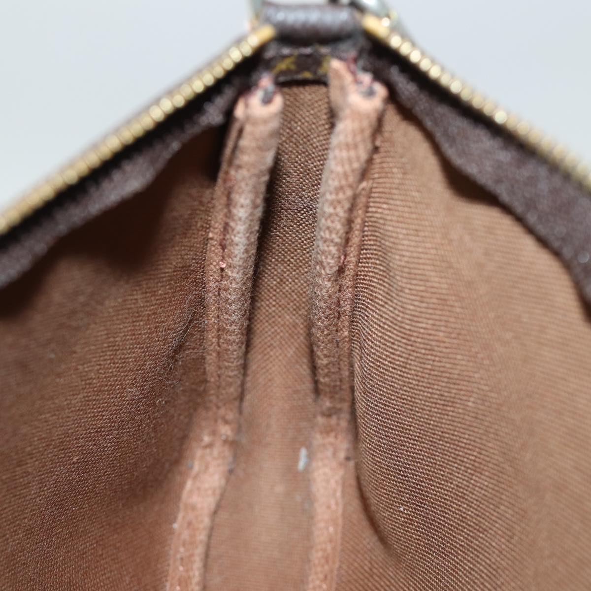 LOUIS VUITTON Monogram Pochette Accessoires Pouch M51980 LV bs14703