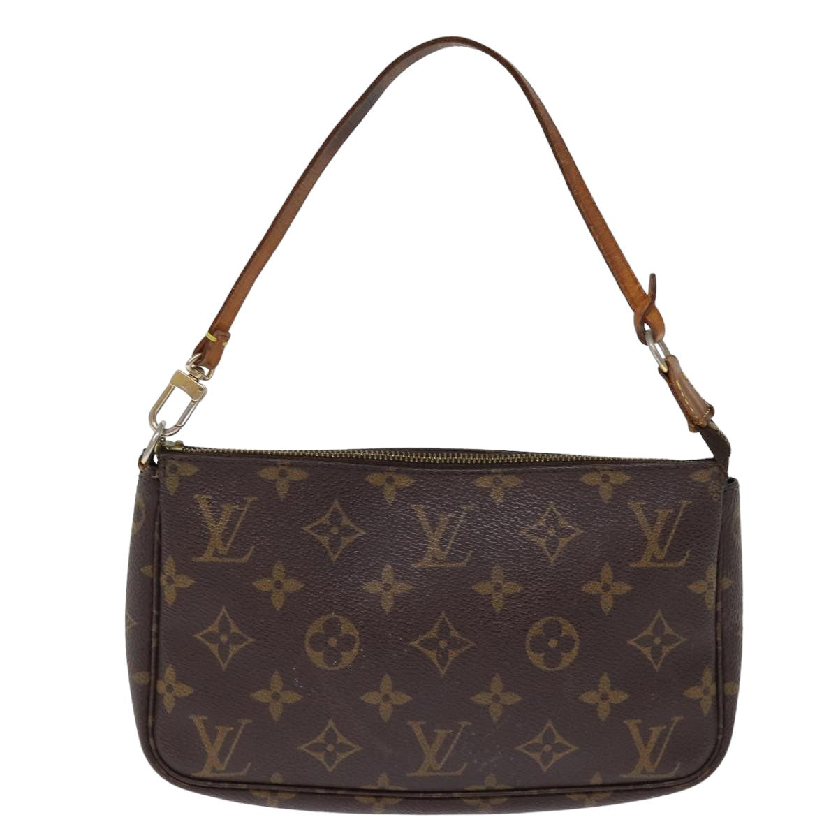 LOUIS VUITTON Monogram Pochette Accessoires Pouch M51980 LV bs14703