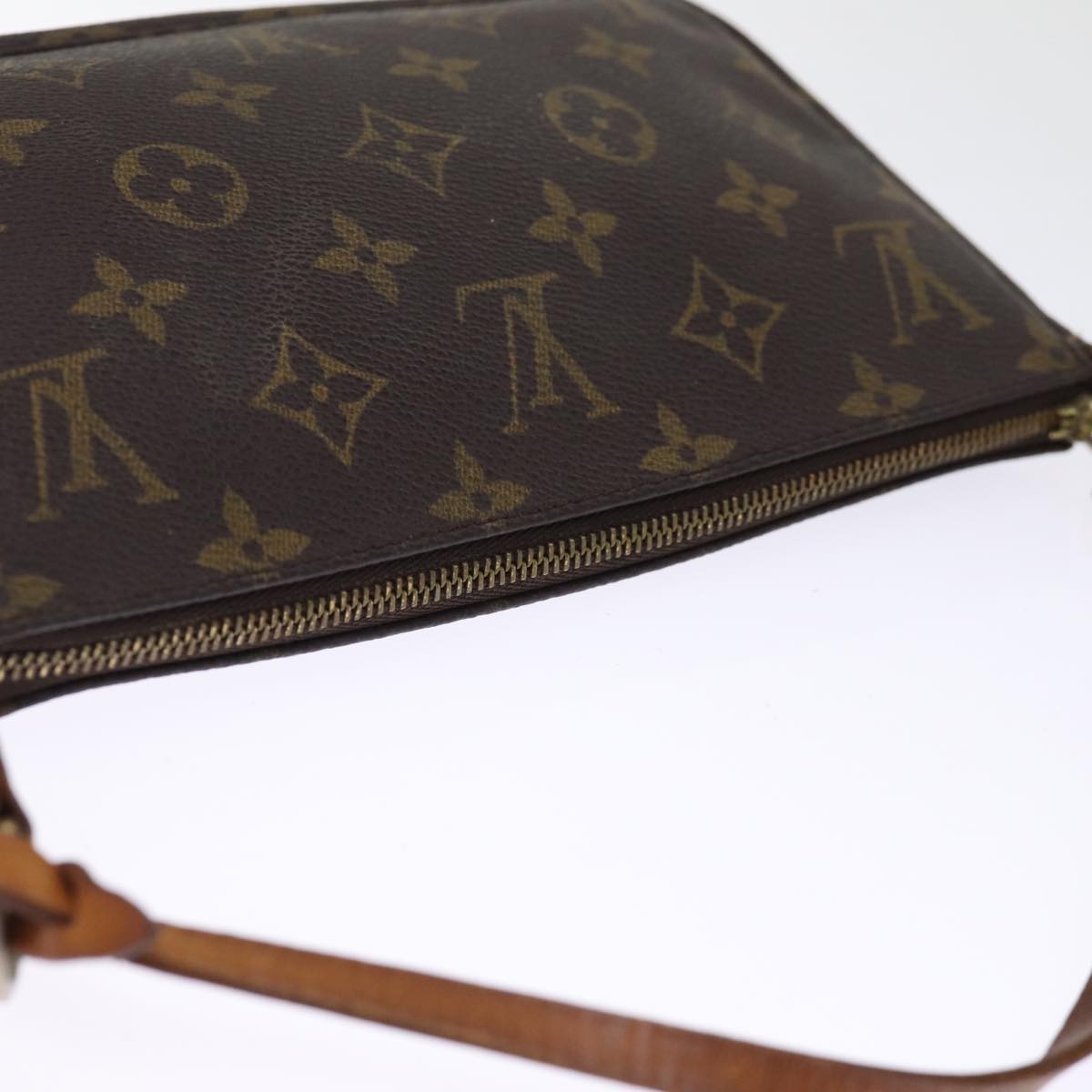 LOUIS VUITTON Monogram Pochette Accessoires Pouch M51980 LV bs14703