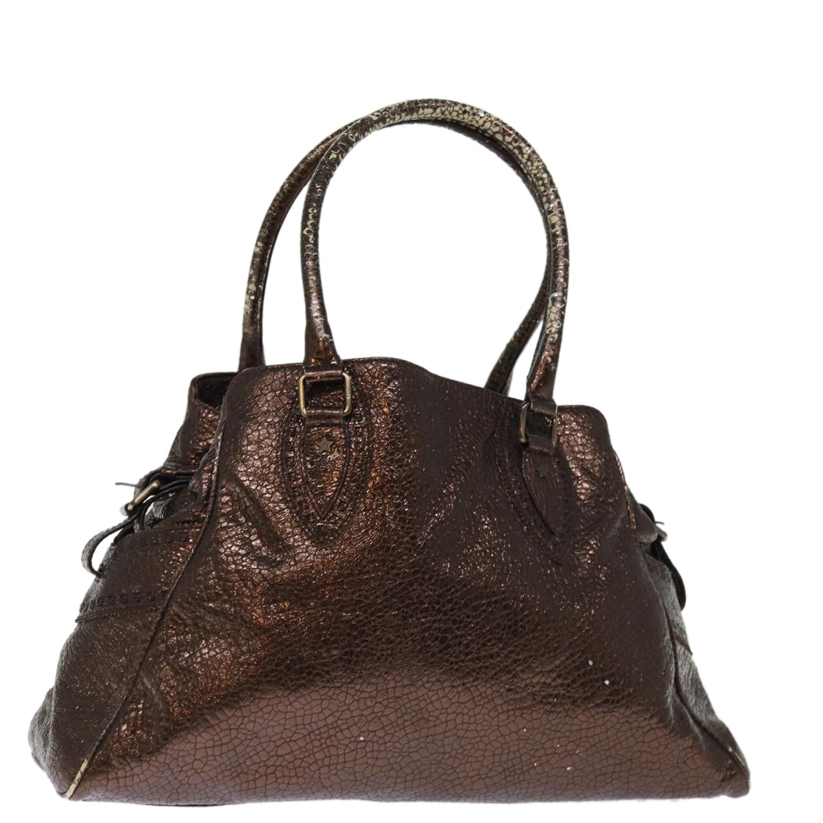 Luxury Fendi Shoulder Bag Leather Brownbs14722