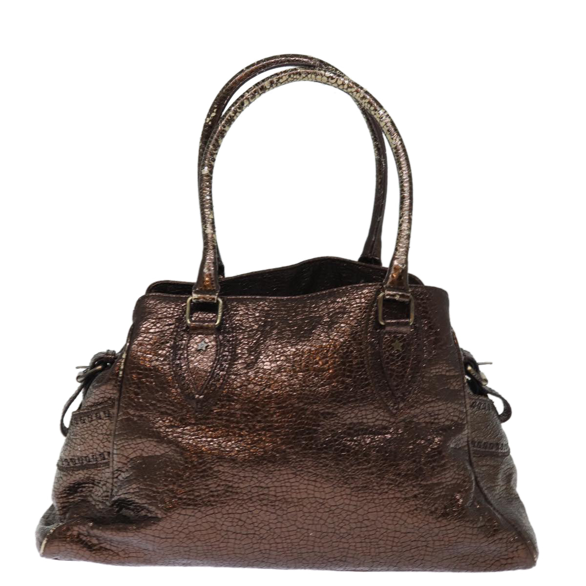 Luxury Fendi Shoulder Bag Leather Brownbs14722
