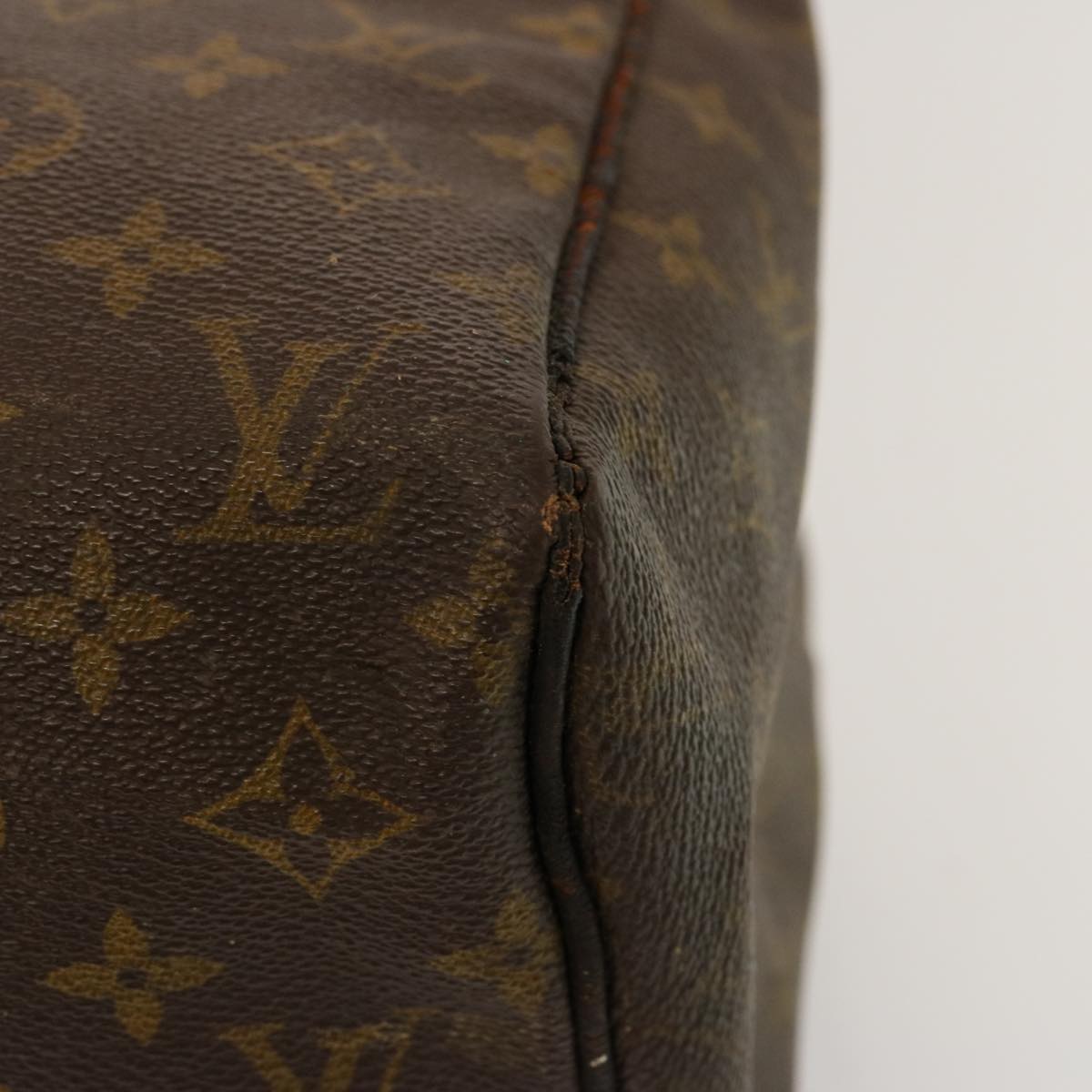 LOUIS VUITTON Monogram Sac Souple 45 Boston Bag M41624 LV bs14742
