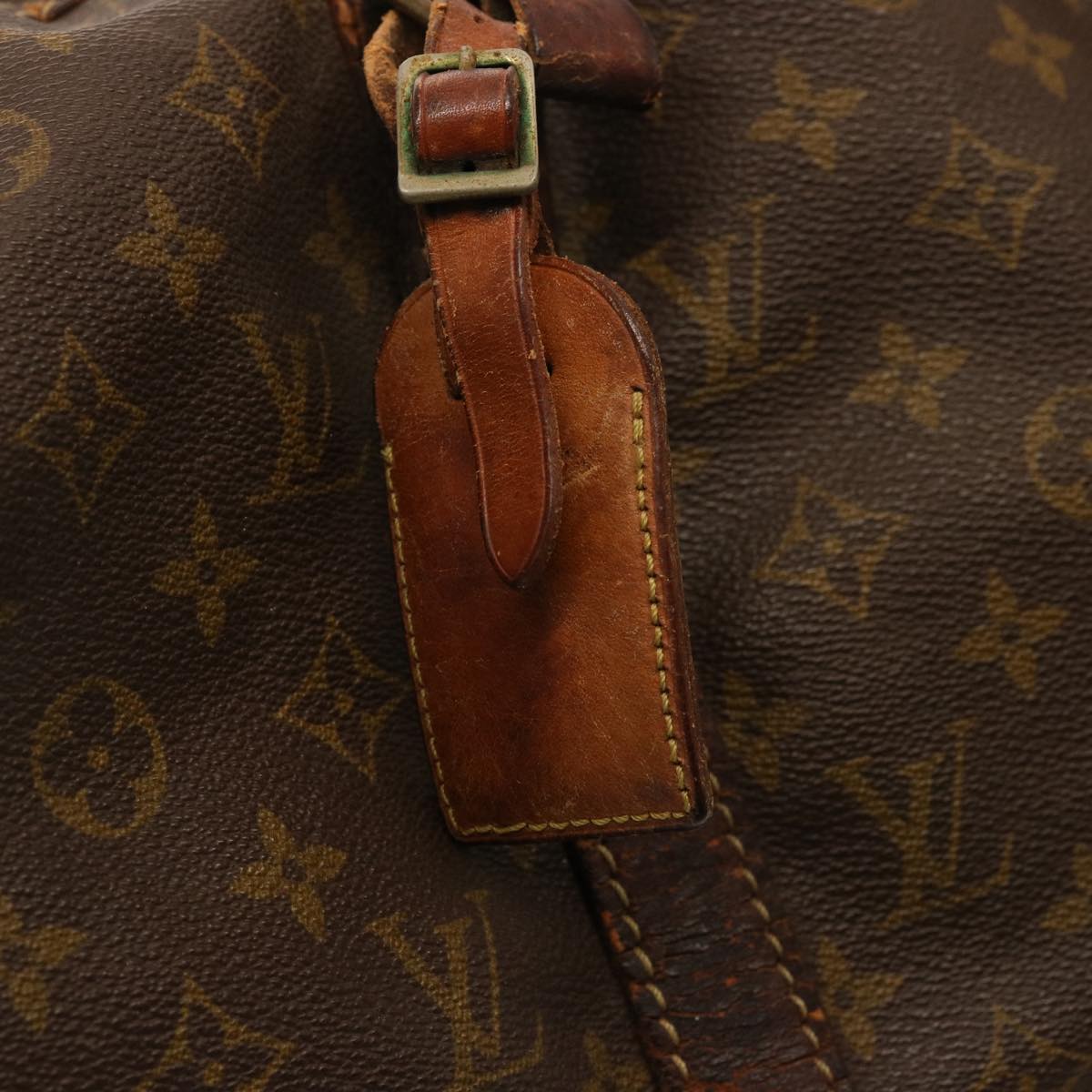 LOUIS VUITTON Monogram Sac Souple 45 Boston Bag M41624 LV bs14742