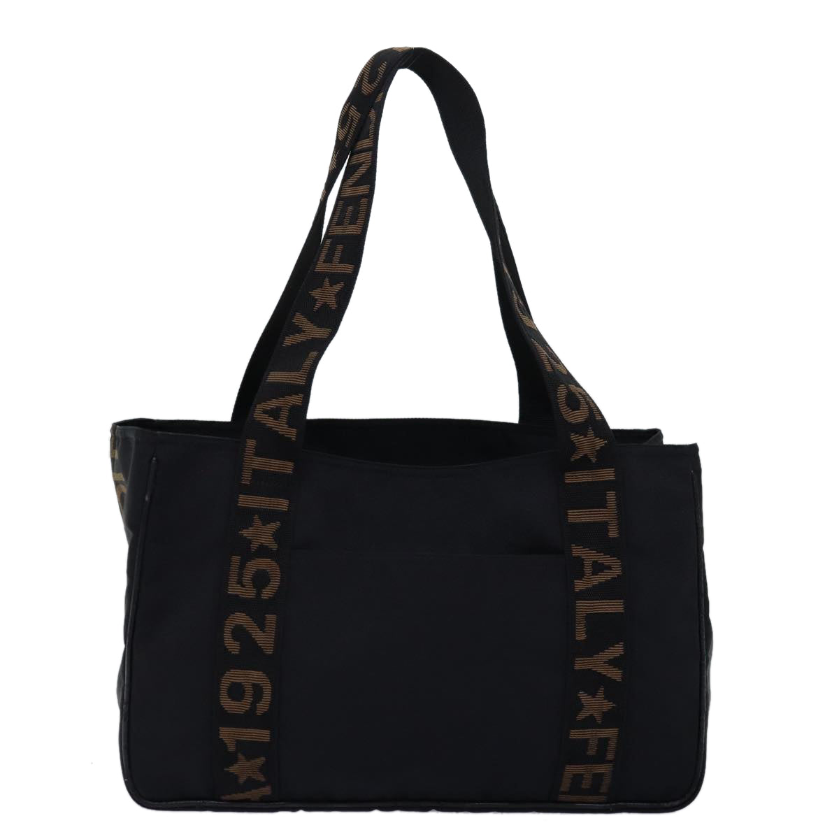 Luxury Fendi Tote Bag Nylon Blackbs14772