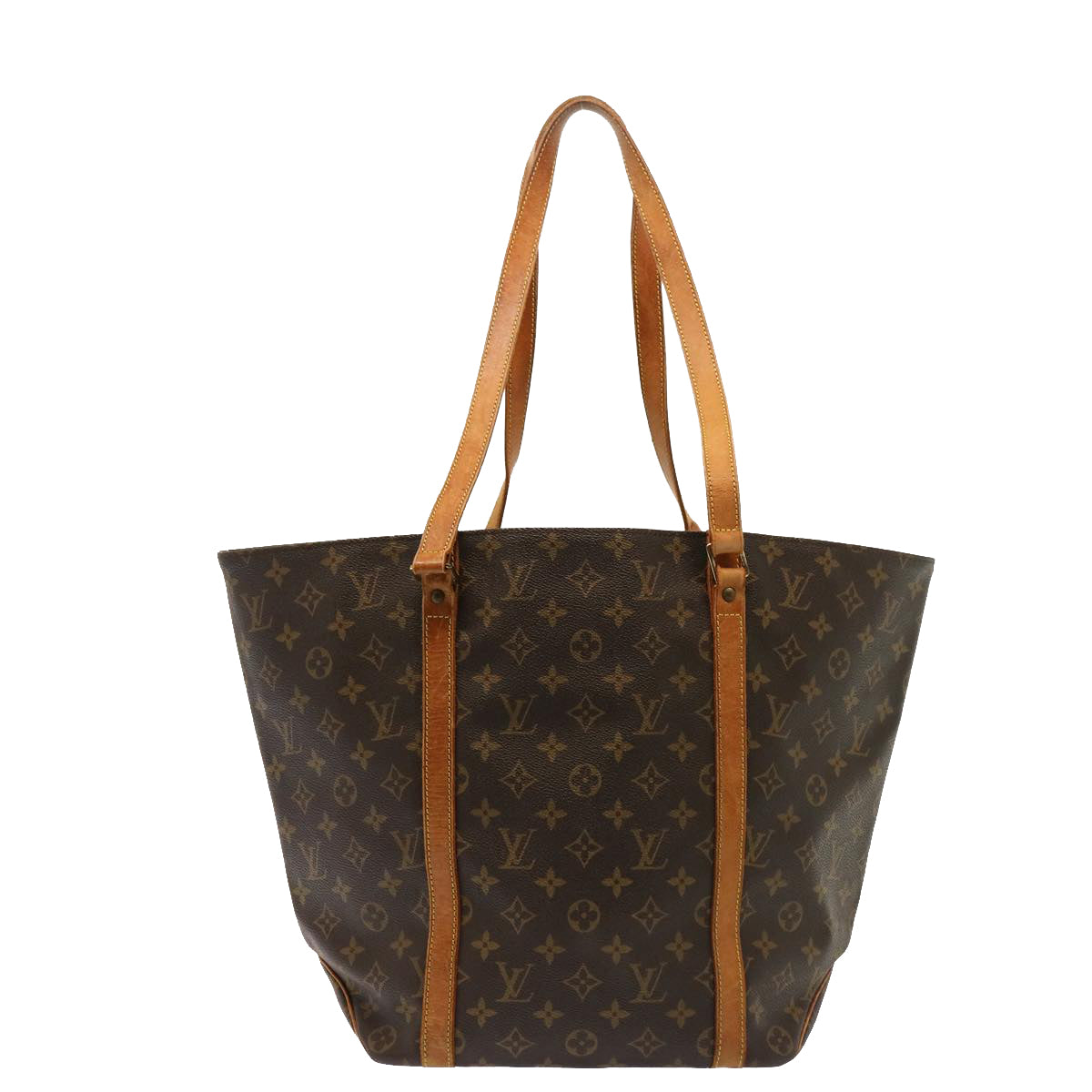 LOUIS VUITTON Monogram Sac Shopping Tote Bag M51108 LV bs14775