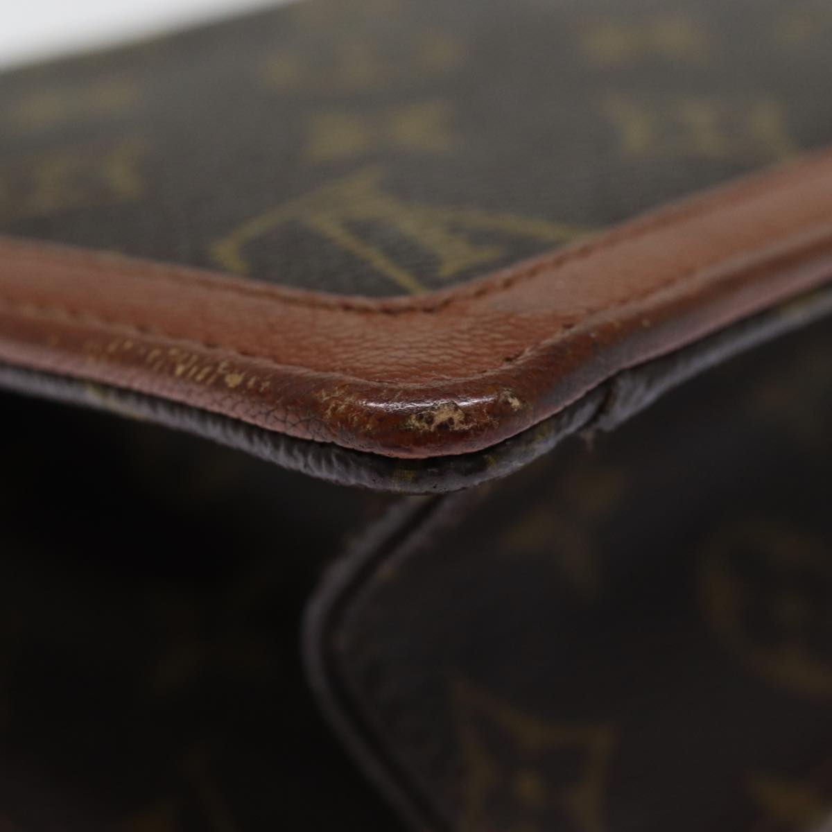 LOUIS VUITTON Monogram Pochette Dam GM Clutch Bag M51810 LV bs14816