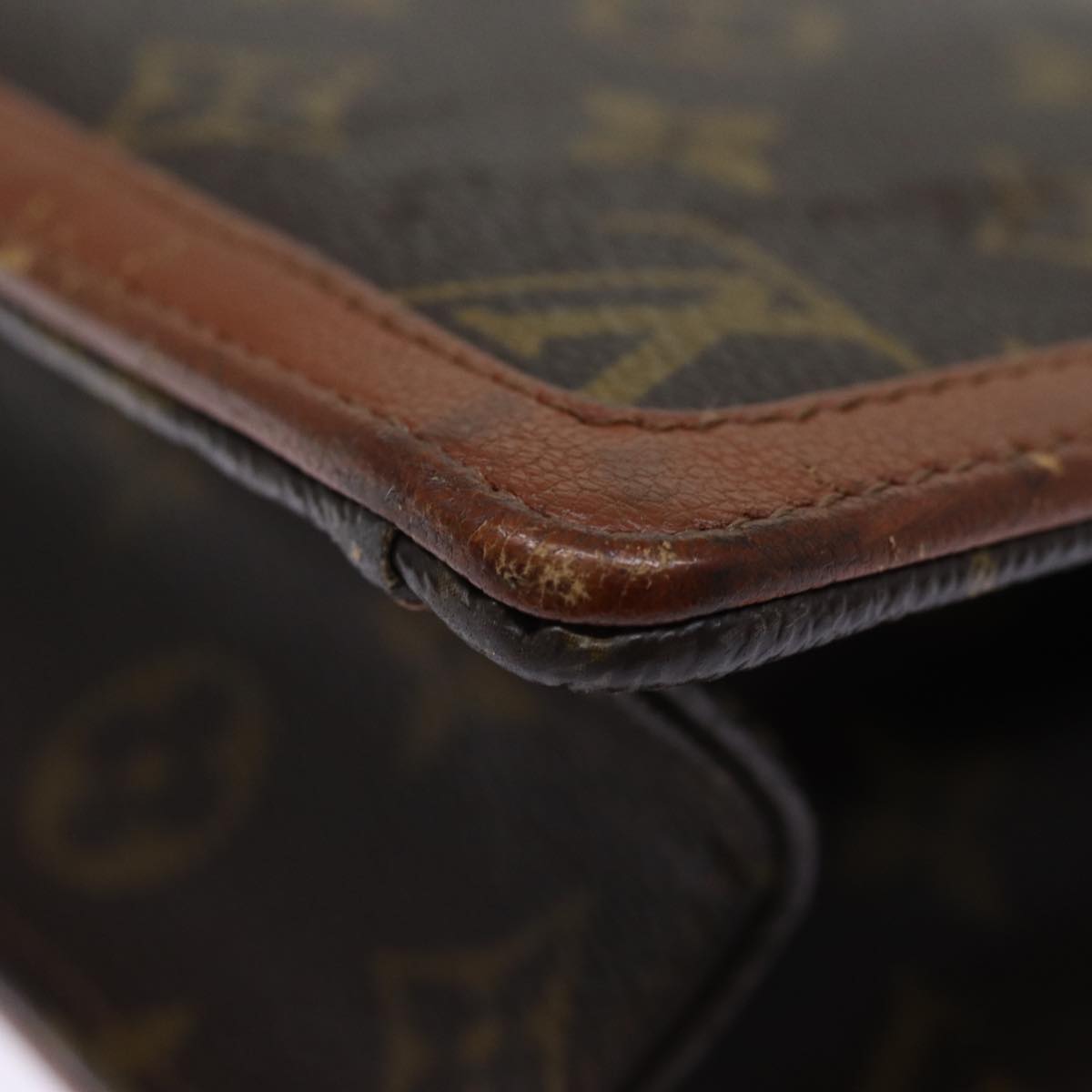 LOUIS VUITTON Monogram Pochette Dam GM Clutch Bag M51810 LV bs14816