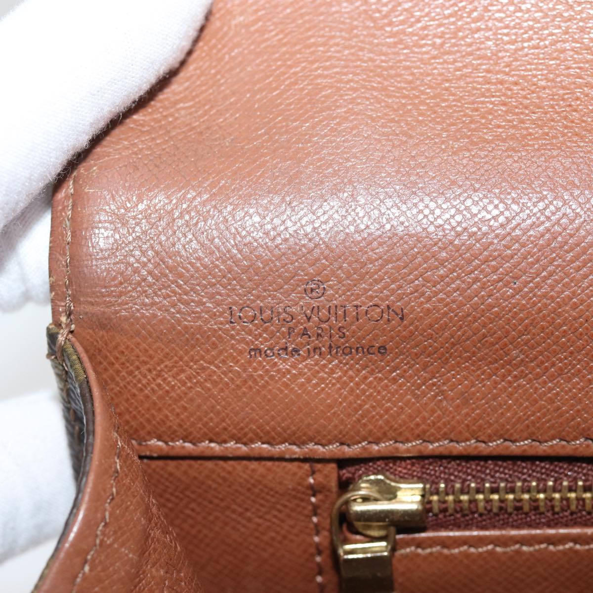 LOUIS VUITTON Monogram Pochette Dam GM Clutch Bag M51810 LV bs14816