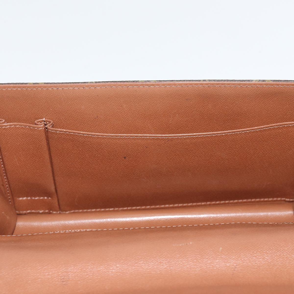 LOUIS VUITTON Monogram Pochette Dam GM Clutch Bag M51810 LV bs14816