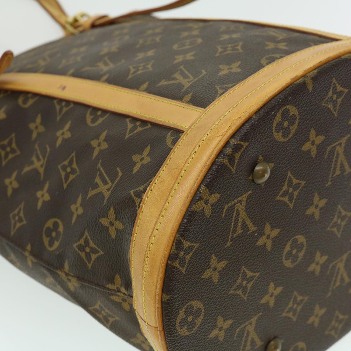 LOUIS VUITTON Monogram Bucket GM Shoulder Bag M42236 LV bs1484