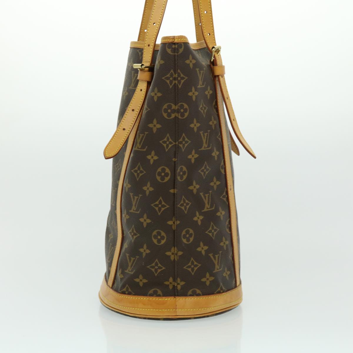 LOUIS VUITTON Monogram Bucket GM Shoulder Bag M42236 LV bs1484