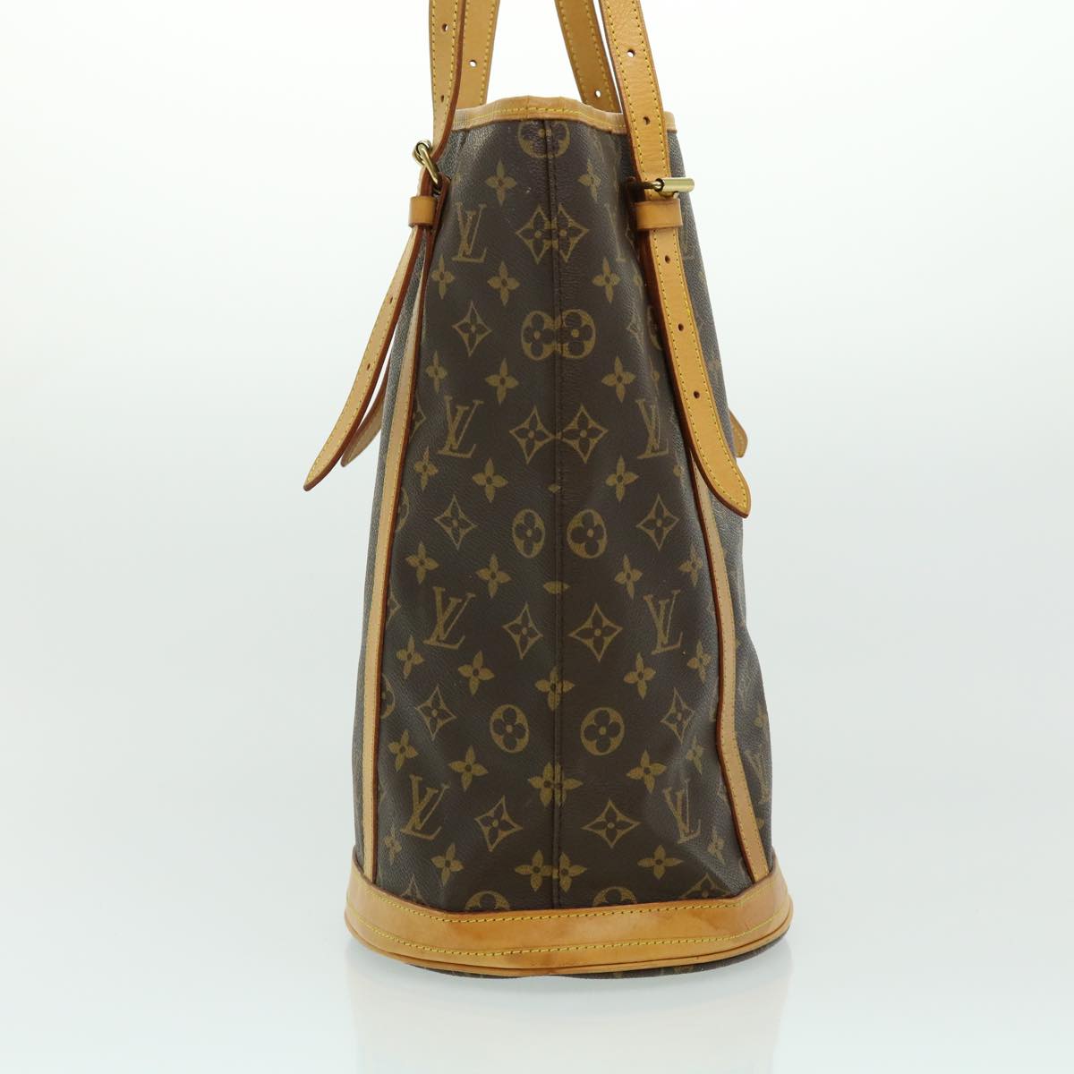 LOUIS VUITTON Monogram Bucket GM Shoulder Bag M42236 LV bs1484