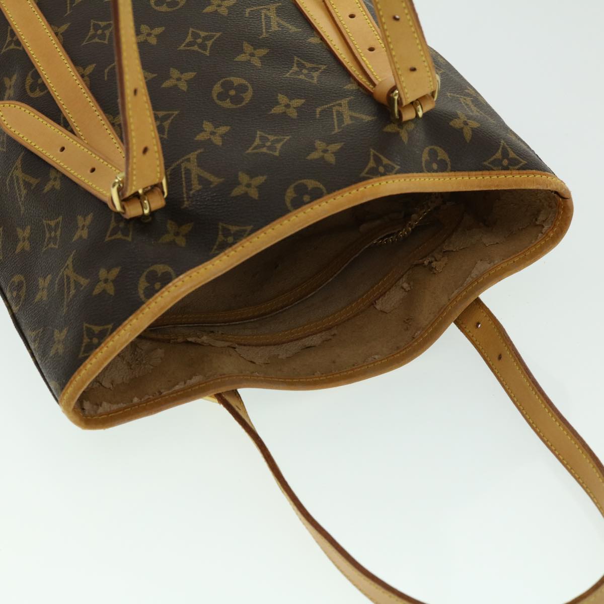 LOUIS VUITTON Monogram Bucket GM Shoulder Bag M42236 LV bs1484