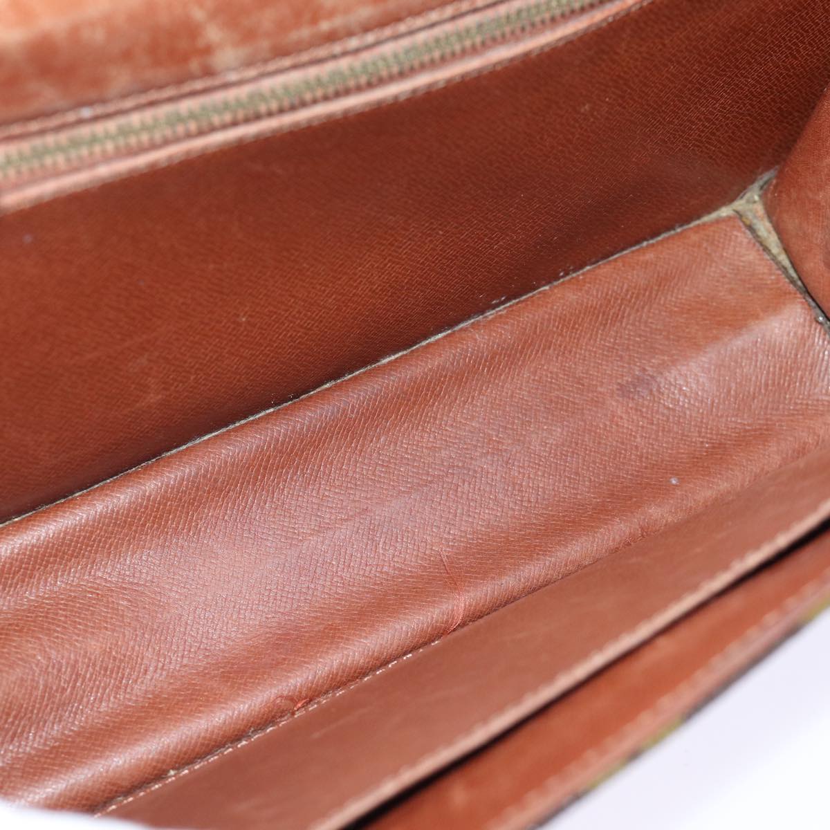 LOUIS VUITTON Monogram Pochette Dam PM Clutch Bag M51812 LV bs14852