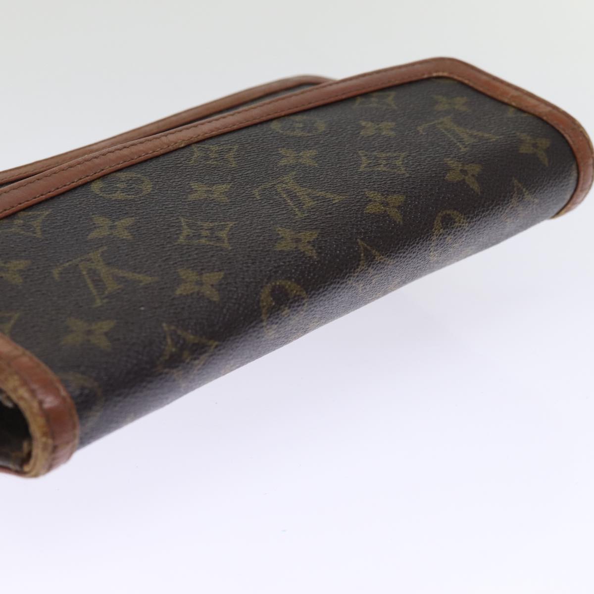 LOUIS VUITTON Monogram Pochette Dam PM Clutch Bag M51812 LV bs14852