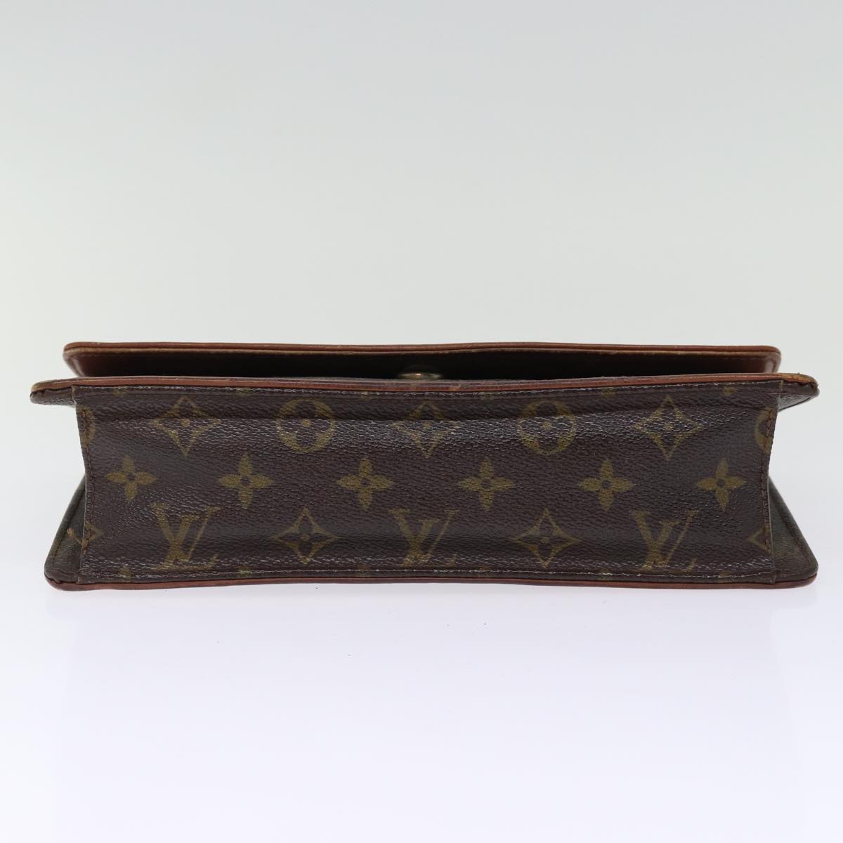 LOUIS VUITTON Monogram Pochette Dam PM Clutch Bag M51812 LV bs14852