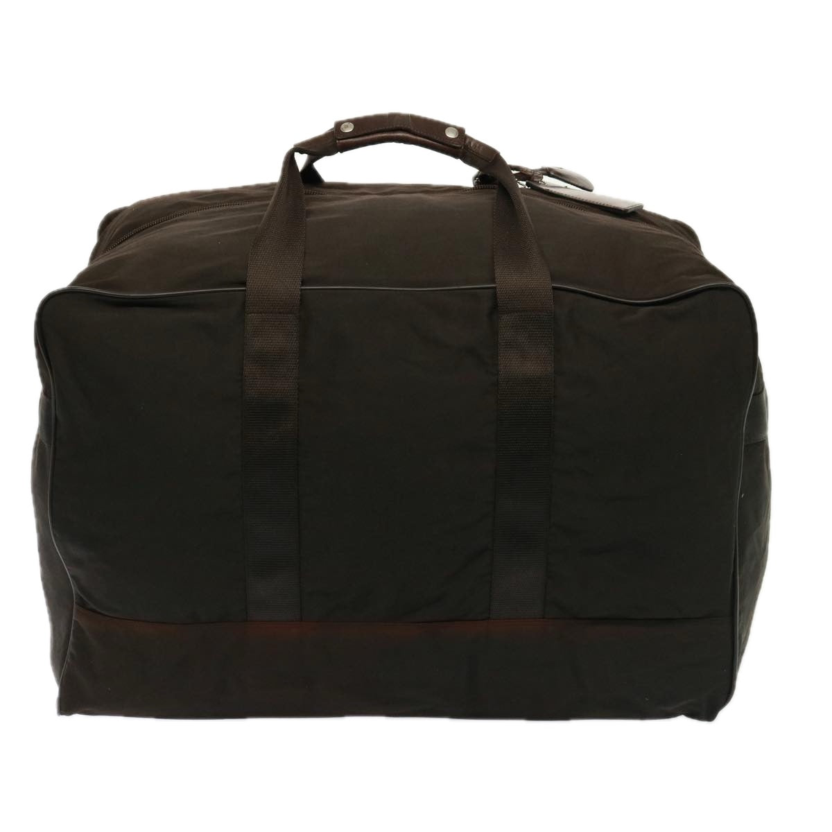 Luxury PradaBoston Bag Nylon Brown bs14920