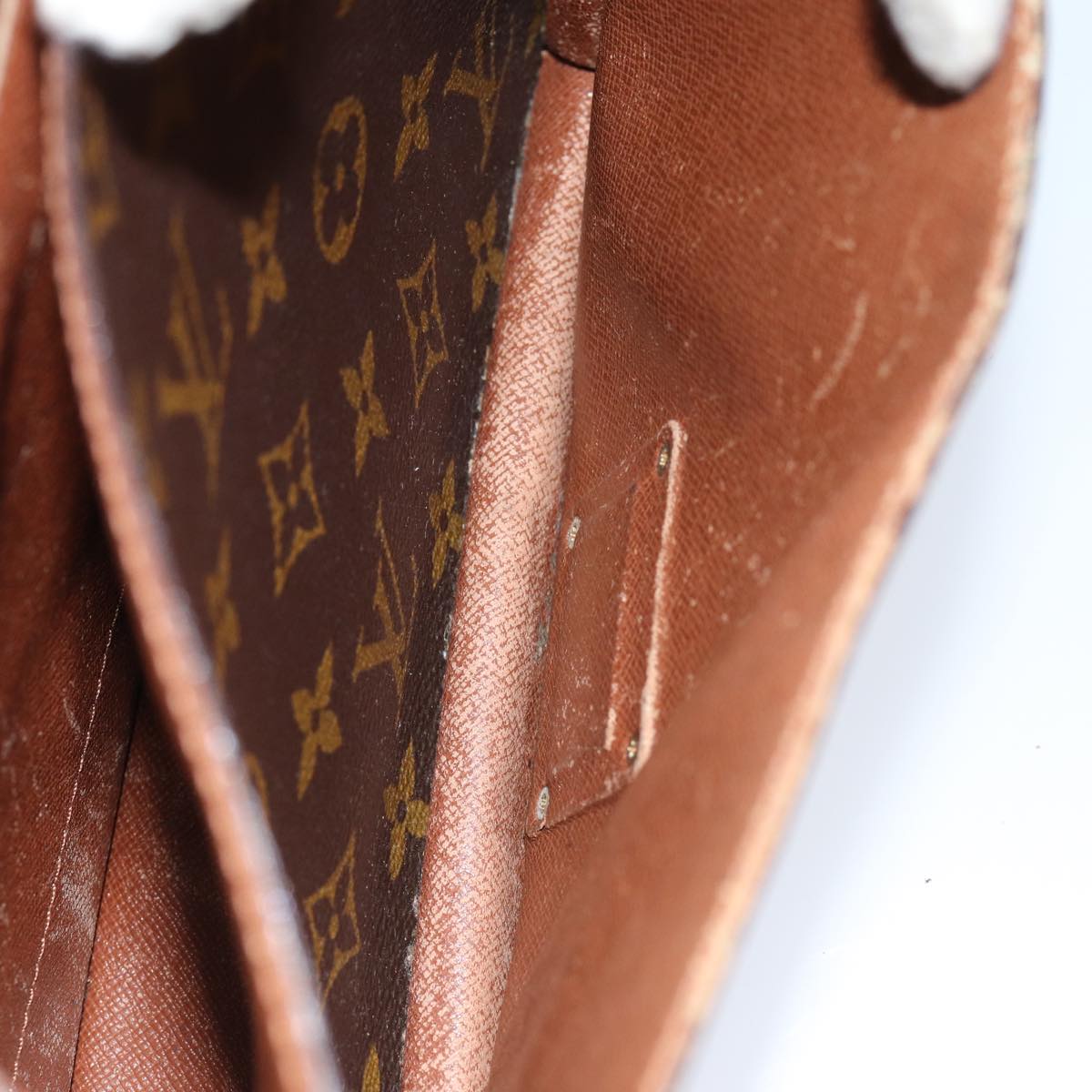 LOUIS VUITTON Monogram Monceau 26 Shoulder Bag M51187 LV bs14955