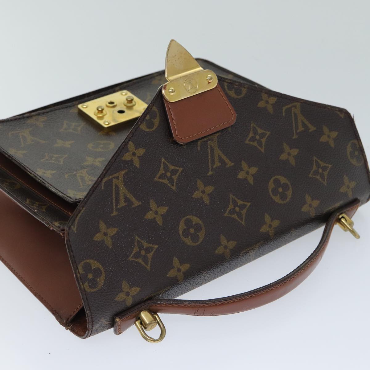 LOUIS VUITTON Monogram Monceau 26 Shoulder Bag M51187 LV bs14955