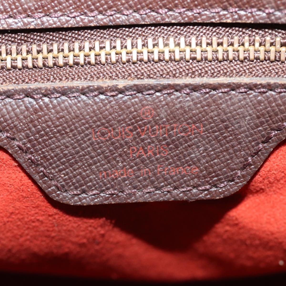 LOUIS VUITTON Damier Ebene Marais Shoulder Bag N42240 LV bs15021