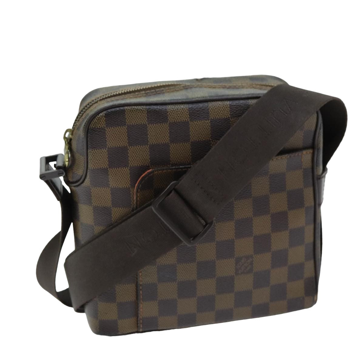 LOUIS VUITTON Damier Ebene Olaf PM Shoulder Bag N41442 LV bs15023