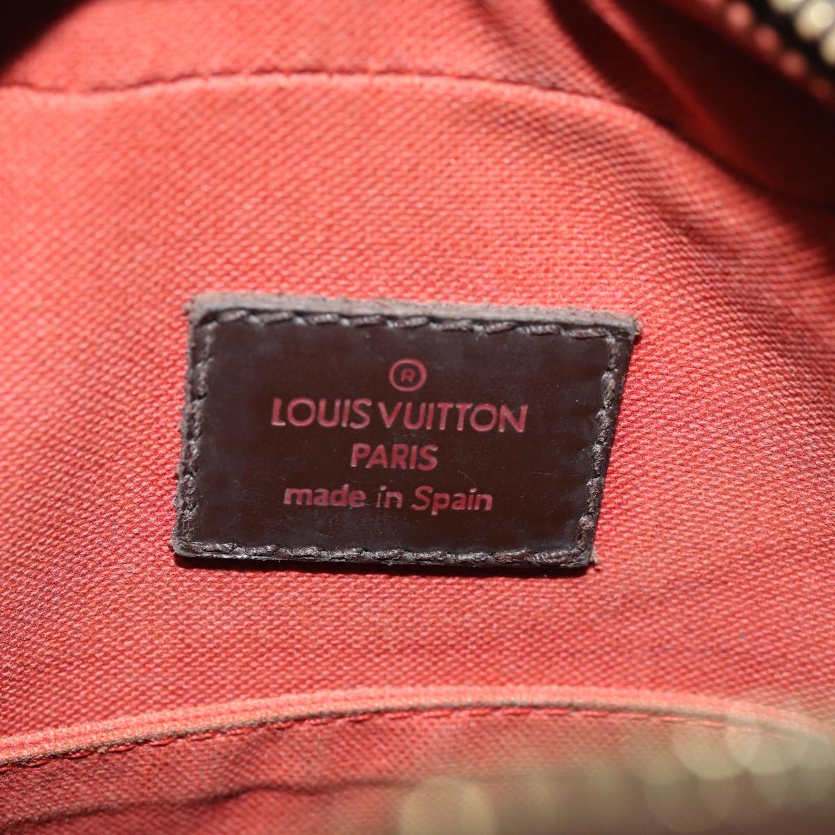 LOUIS VUITTON Damier Ebene Olaf PM Shoulder Bag N41442 LV bs15023