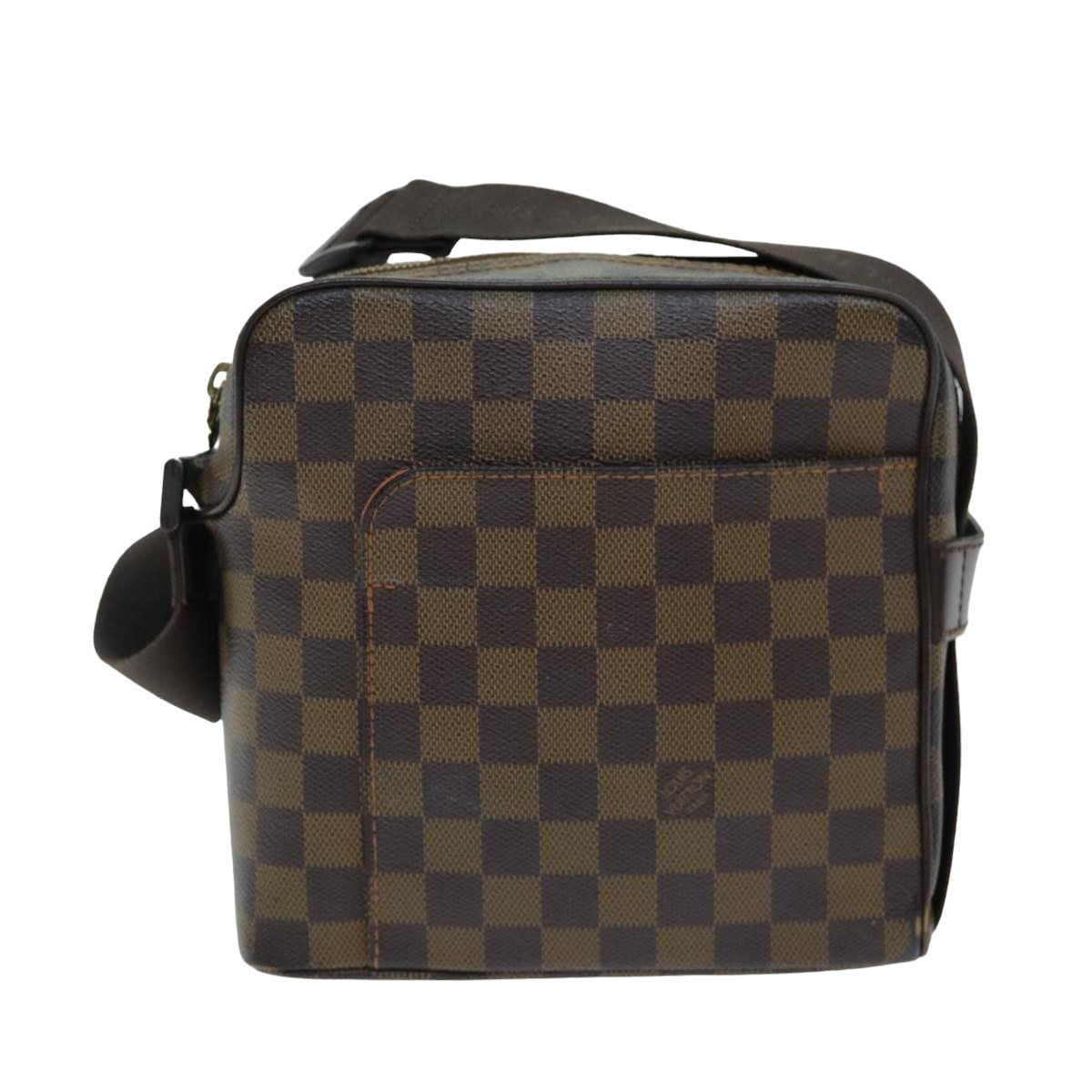 LOUIS VUITTON Damier Ebene Olaf PM Shoulder Bag N41442 LV bs15023
