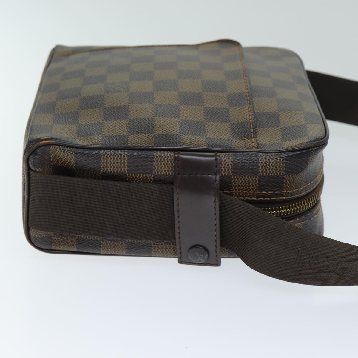 LOUIS VUITTON Damier Ebene Olaf PM Shoulder Bag N41442 LV bs15023