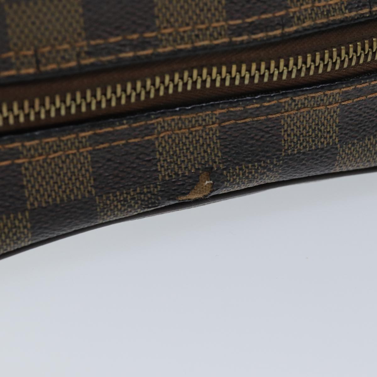 LOUIS VUITTON Damier Ebene Olaf PM Shoulder Bag N41442 LV bs15023