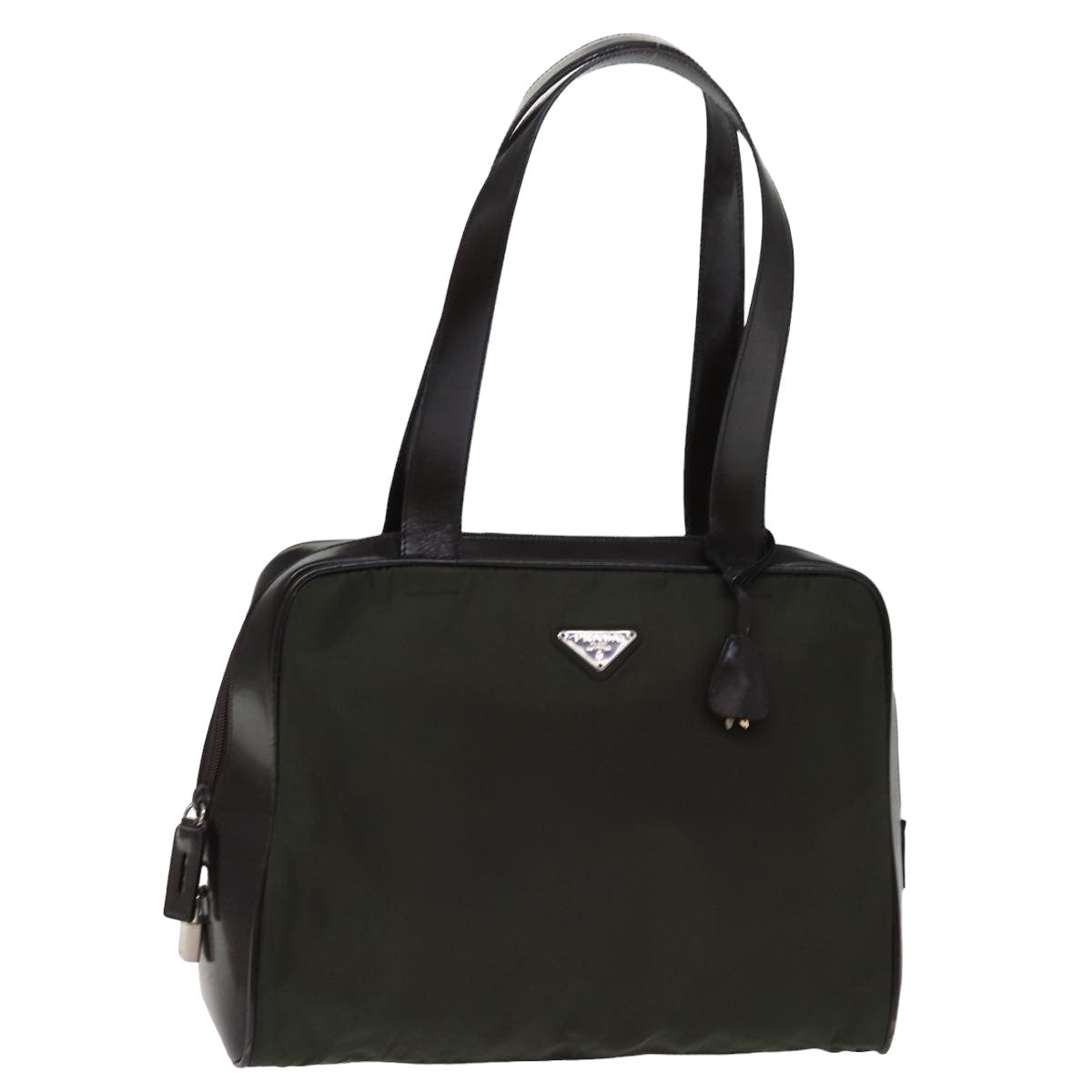 Luxury PradaHand Bag Nylon Khaki bs15055