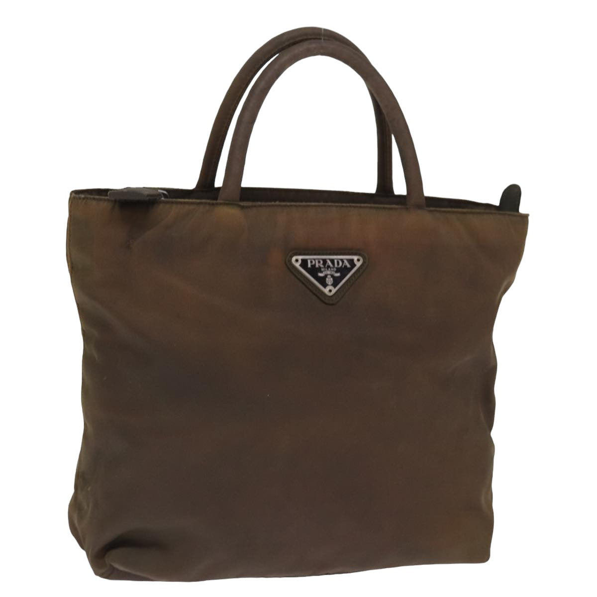 Luxury PradaHand Bag Nylon Brown bs15065