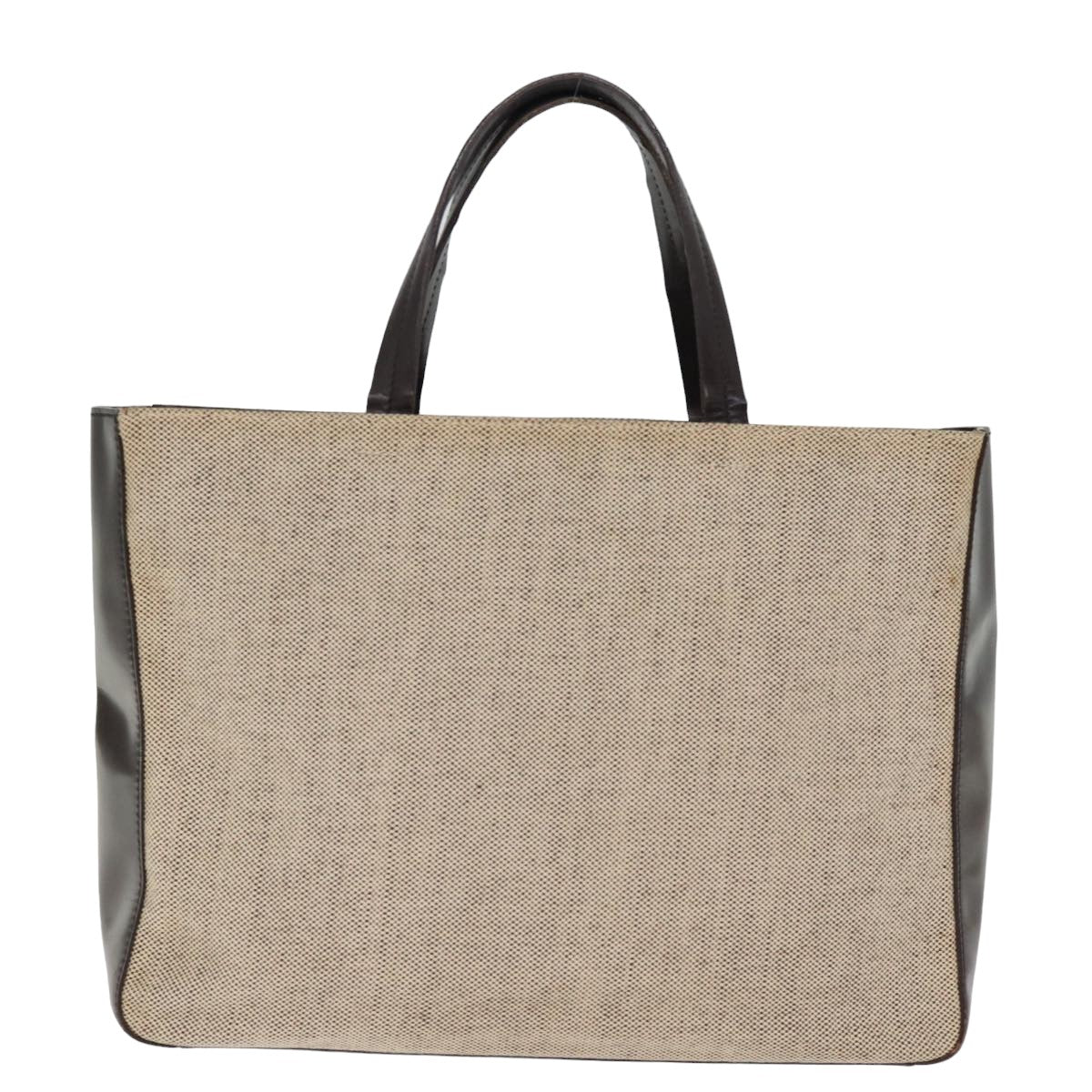 Luxury PradaHand Bag Canvas 2way Beige bs15067