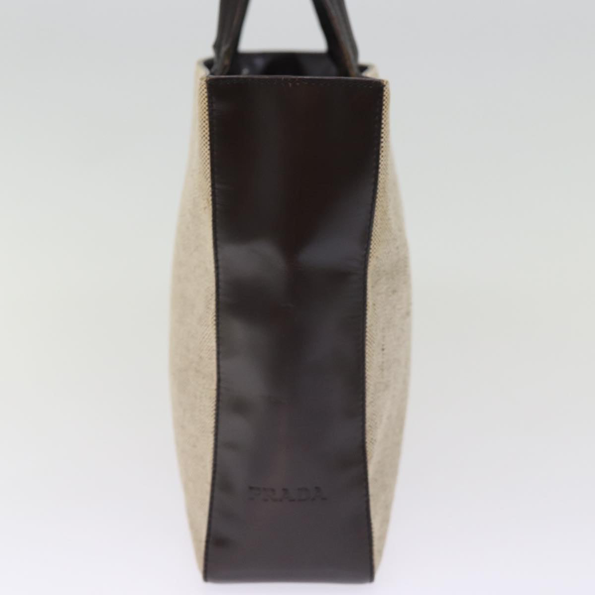 Luxury PradaHand Bag Canvas 2way Beige bs15067