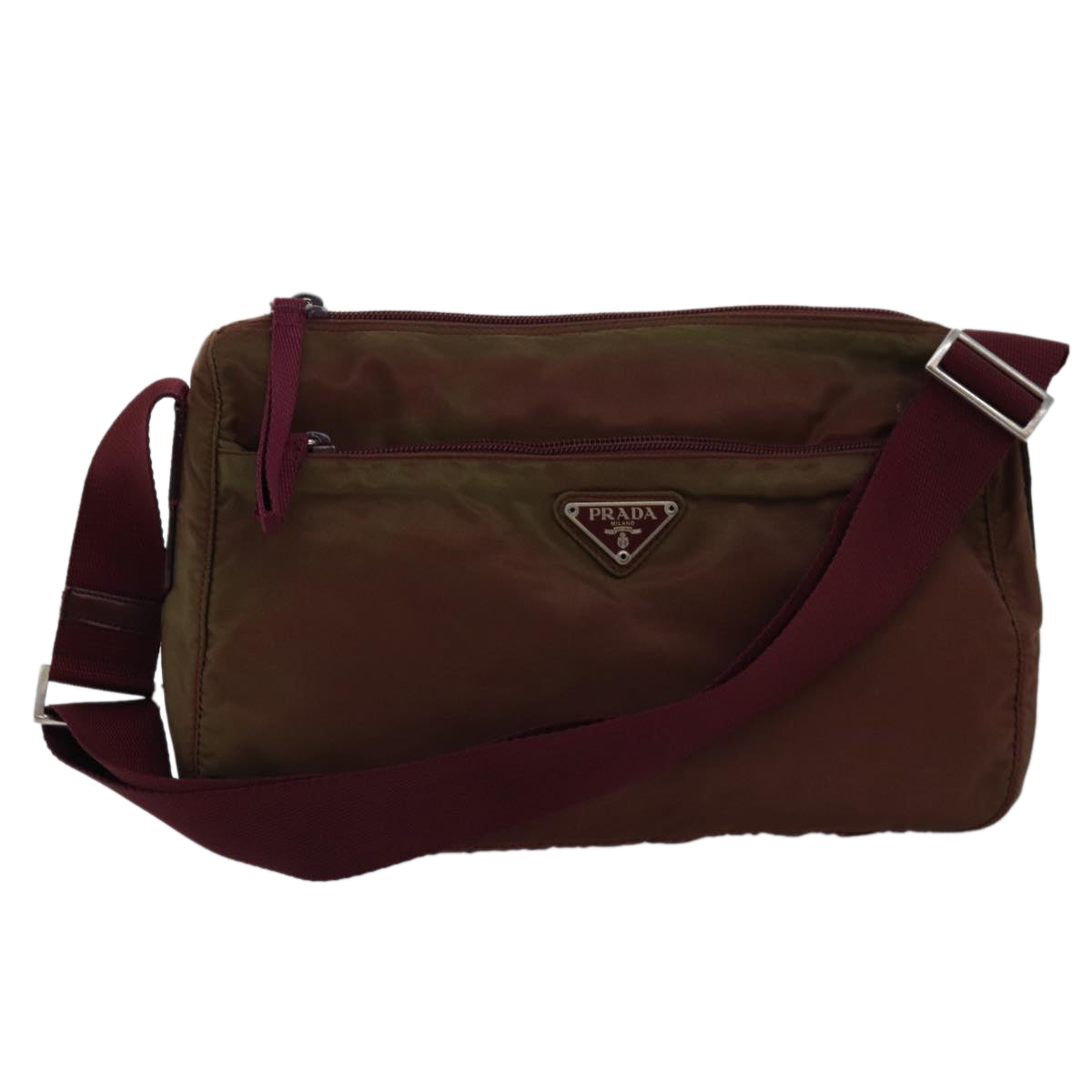 Luxury PradaShoulder Bag Nylon Red bs15162