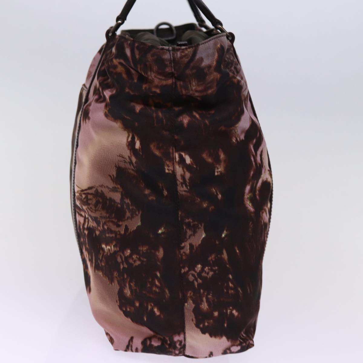 Luxury PradaHand Bag Nylon Brown bs15166