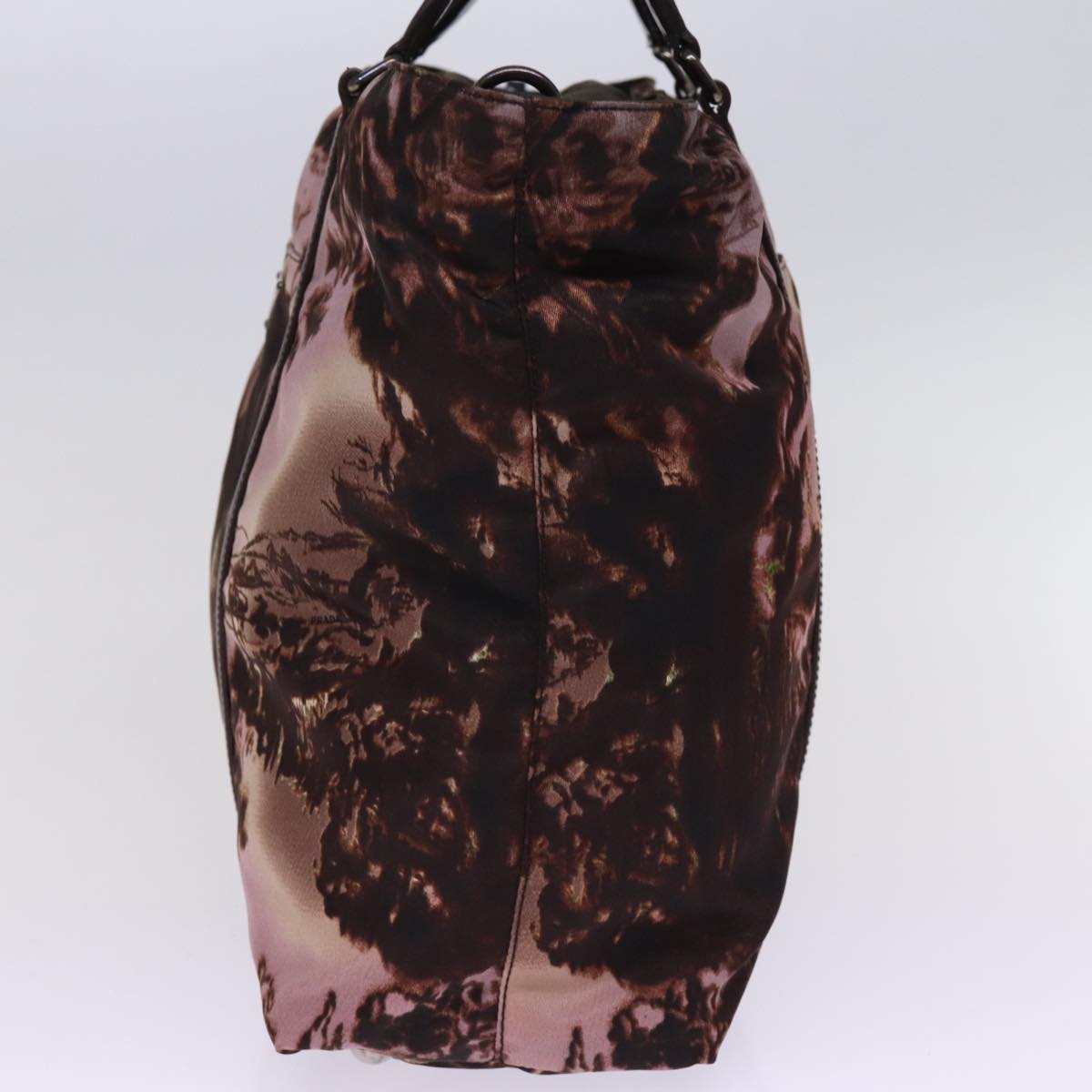 Luxury PradaHand Bag Nylon Brown bs15166