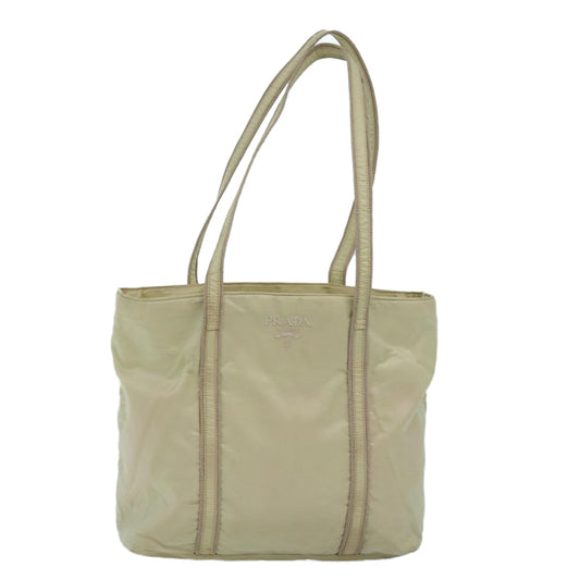 Luxury PradaTote Bag Nylon Beige bs15267