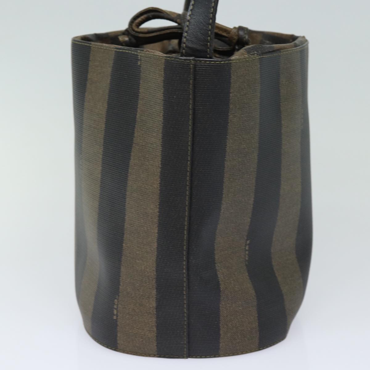 Luxury Fendi Pecan Canvas Shoulder Bag Brown Blackbs15713