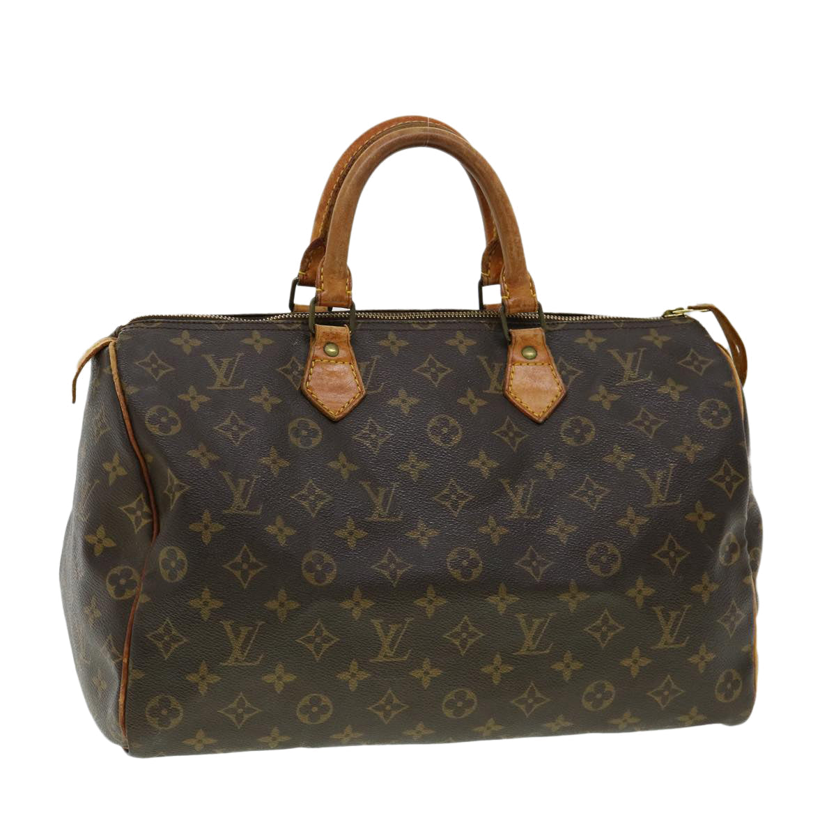 LOUIS VUITTON Monogram Speedy 35 Hand Bag M41524 LV bs1582